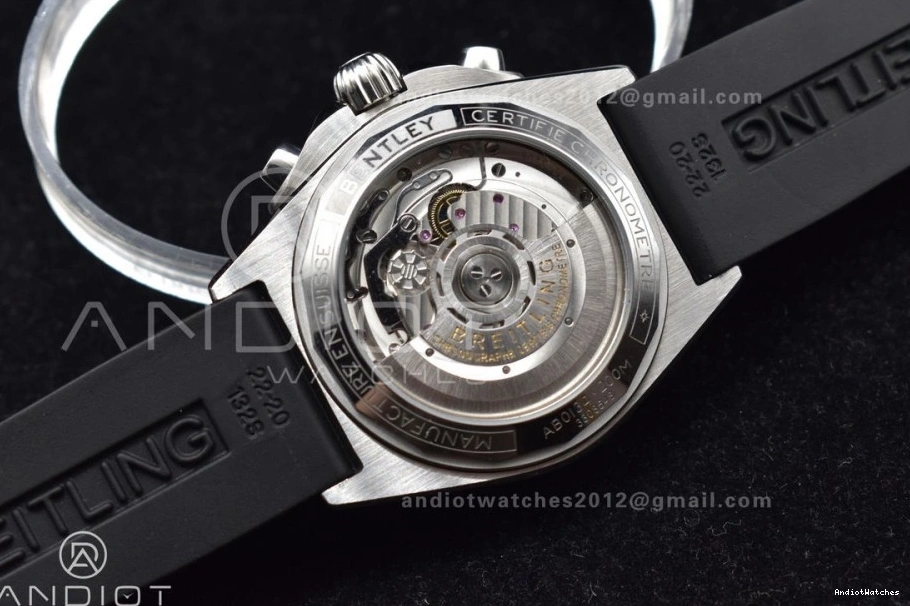 1:1 Chrono 427 43mm A LE Best Version BLS SS B01 Attractive Navitimer Wht L-Black 0725